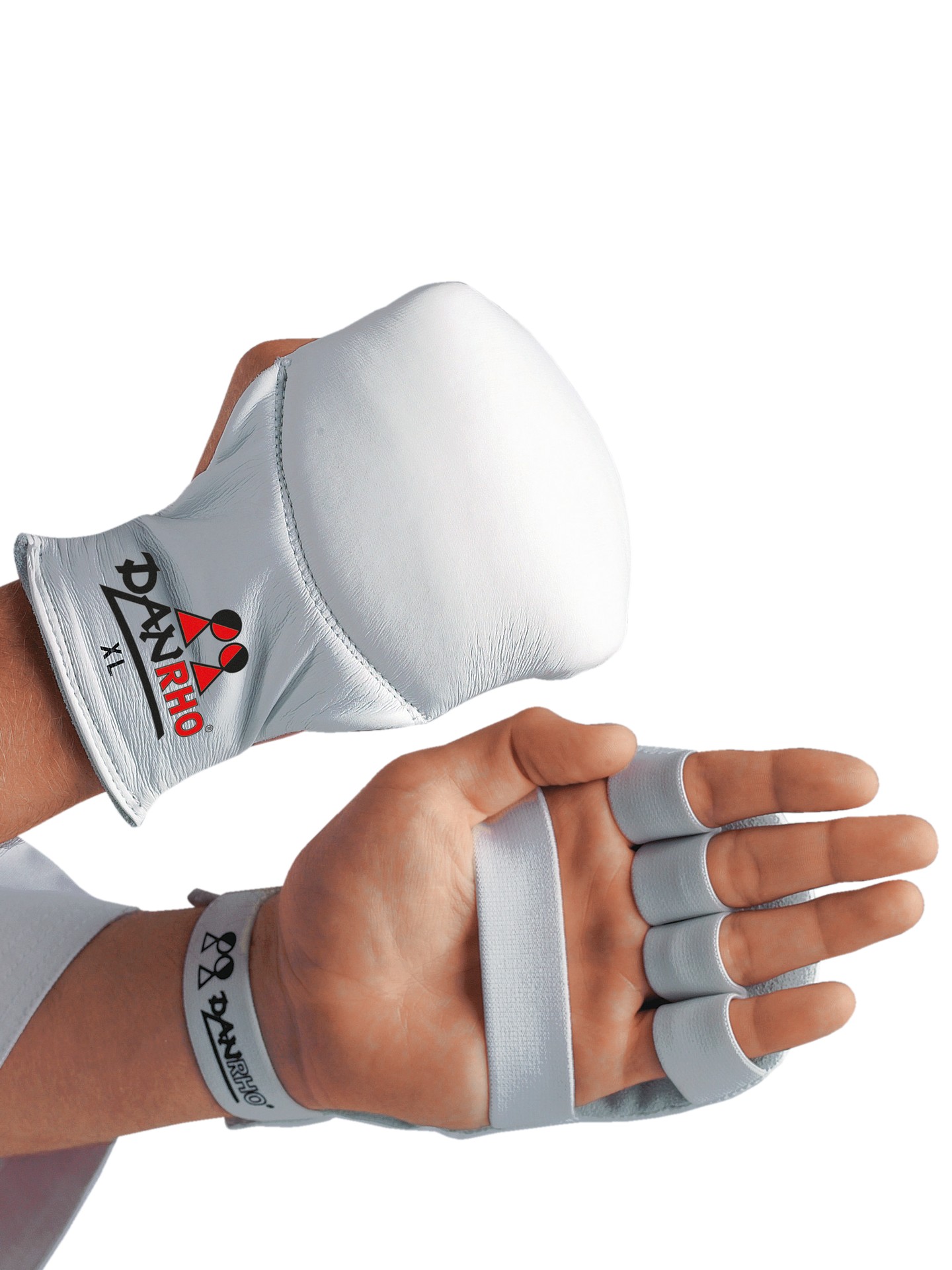 Handschutz Spezial in weiß, rot und blauFarbe: weiß, Größe: M