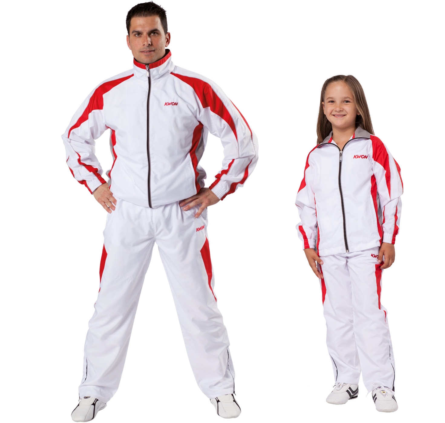 Track Suit Performance Micro white