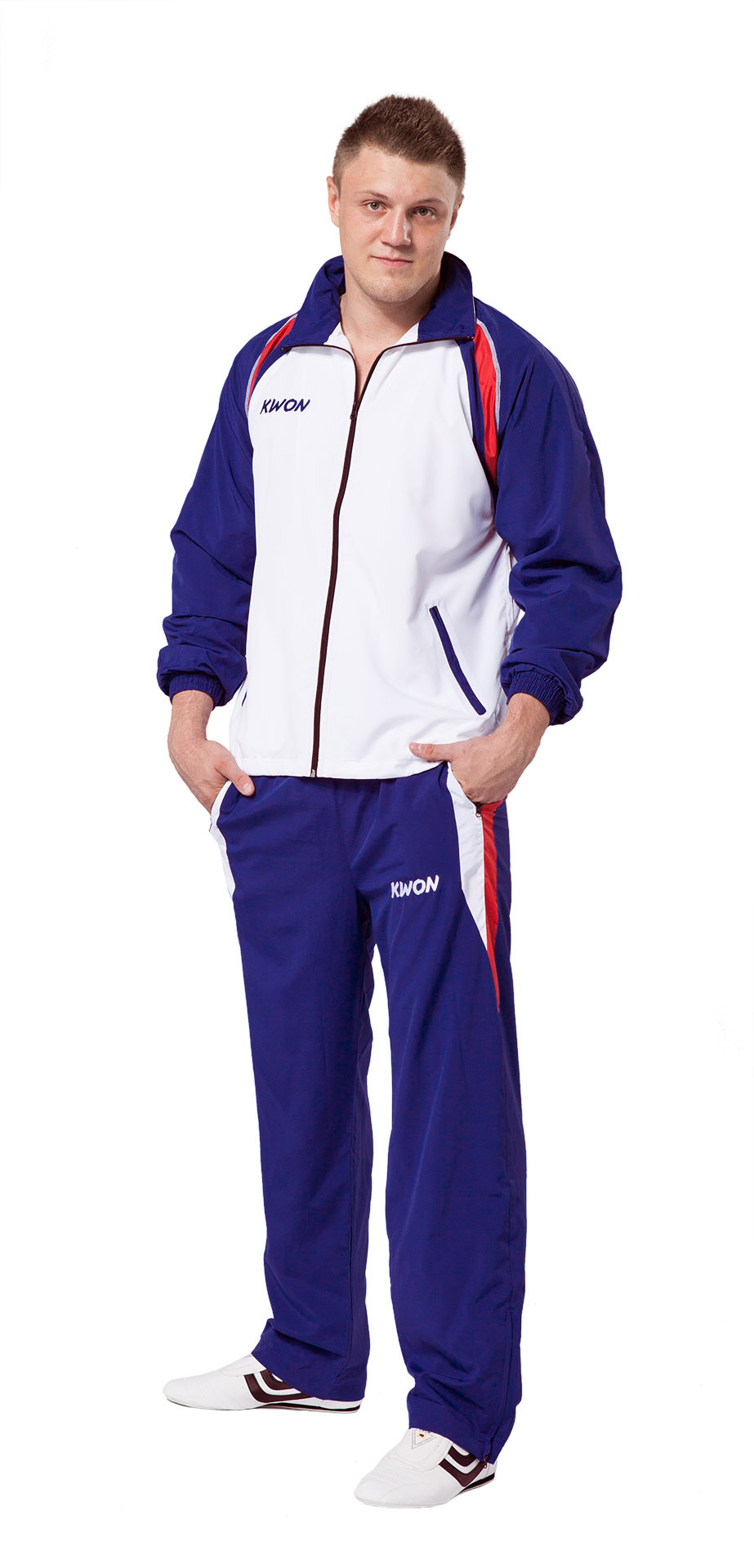 Track Suit Endurance darkblue/white