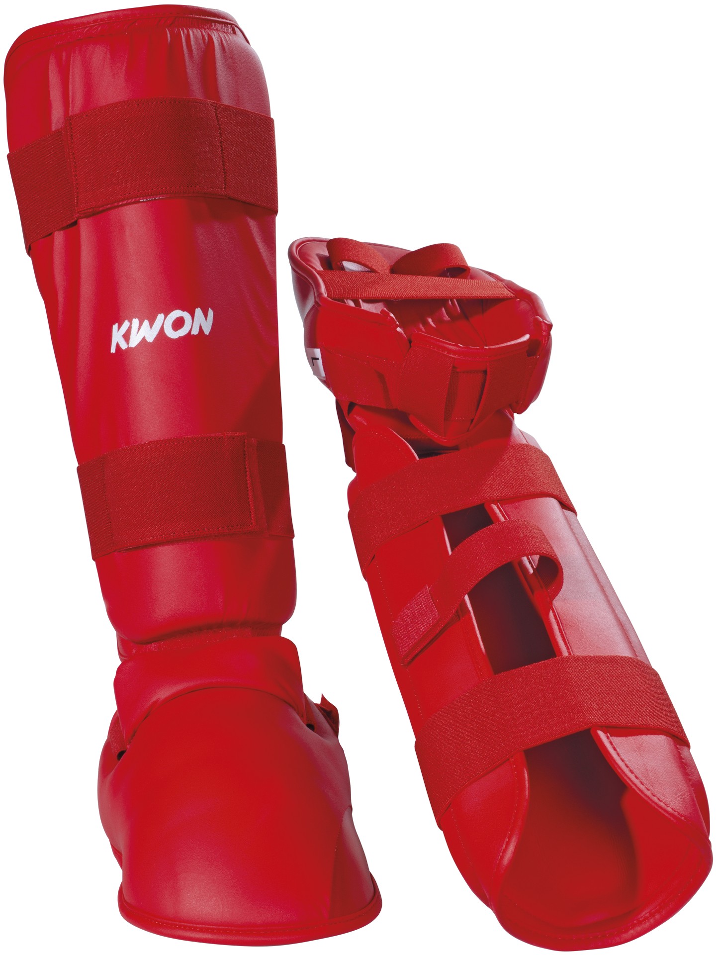Karate shin and instep guards