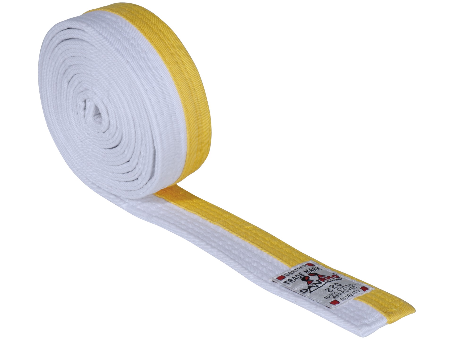 DANRHO martial arts belt two-colored