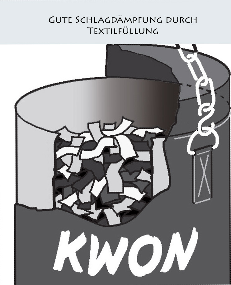 Punching Bag blue 150 cm filled