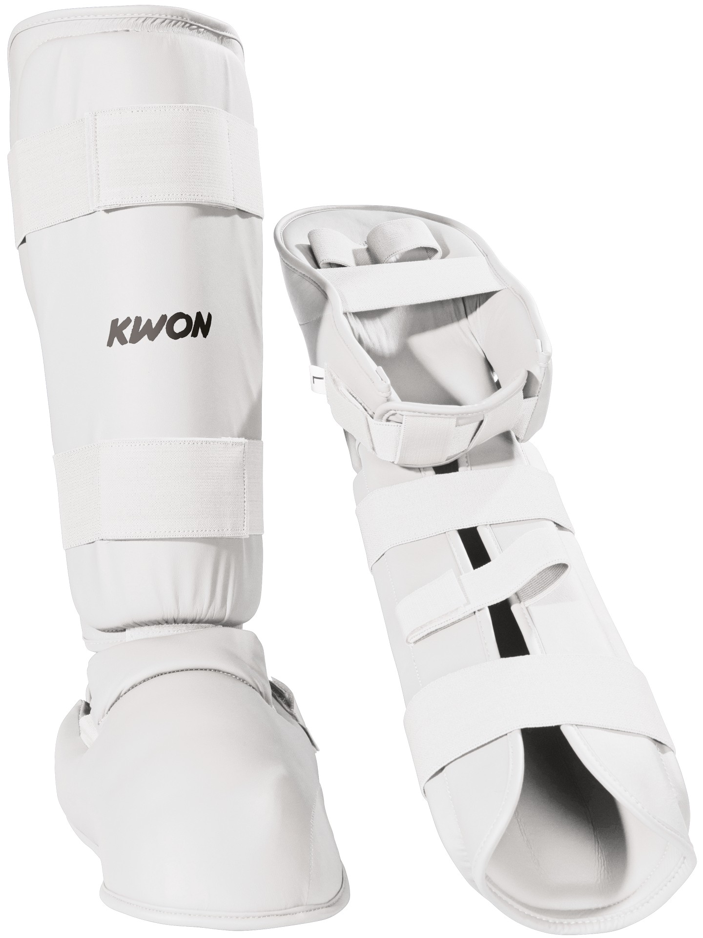 Karate shin and instep guards